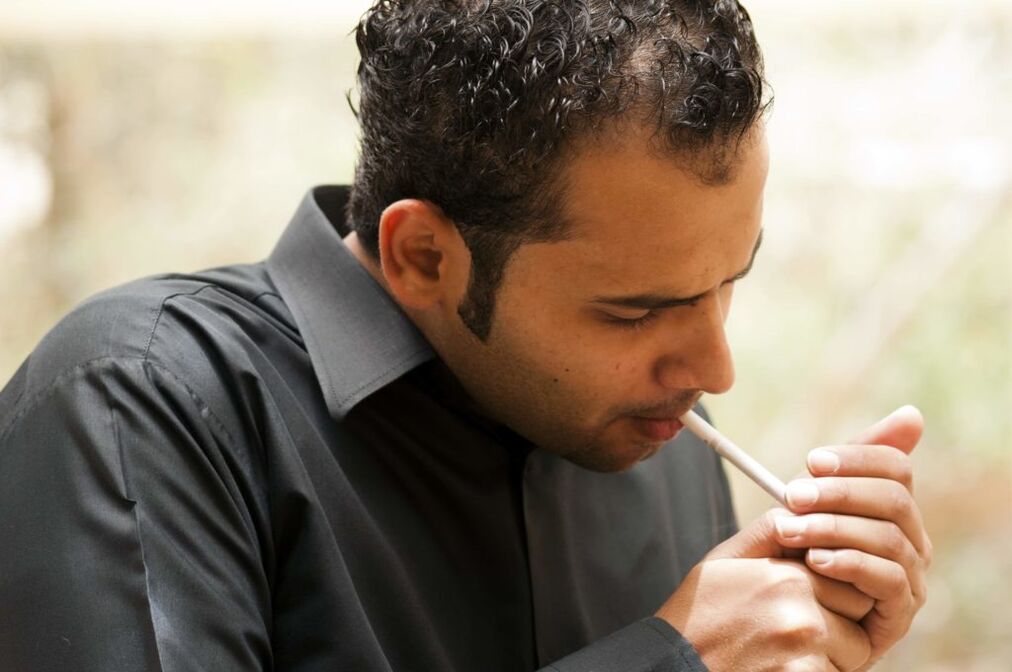 kouření jako příčina abakteriální prostatitidy
